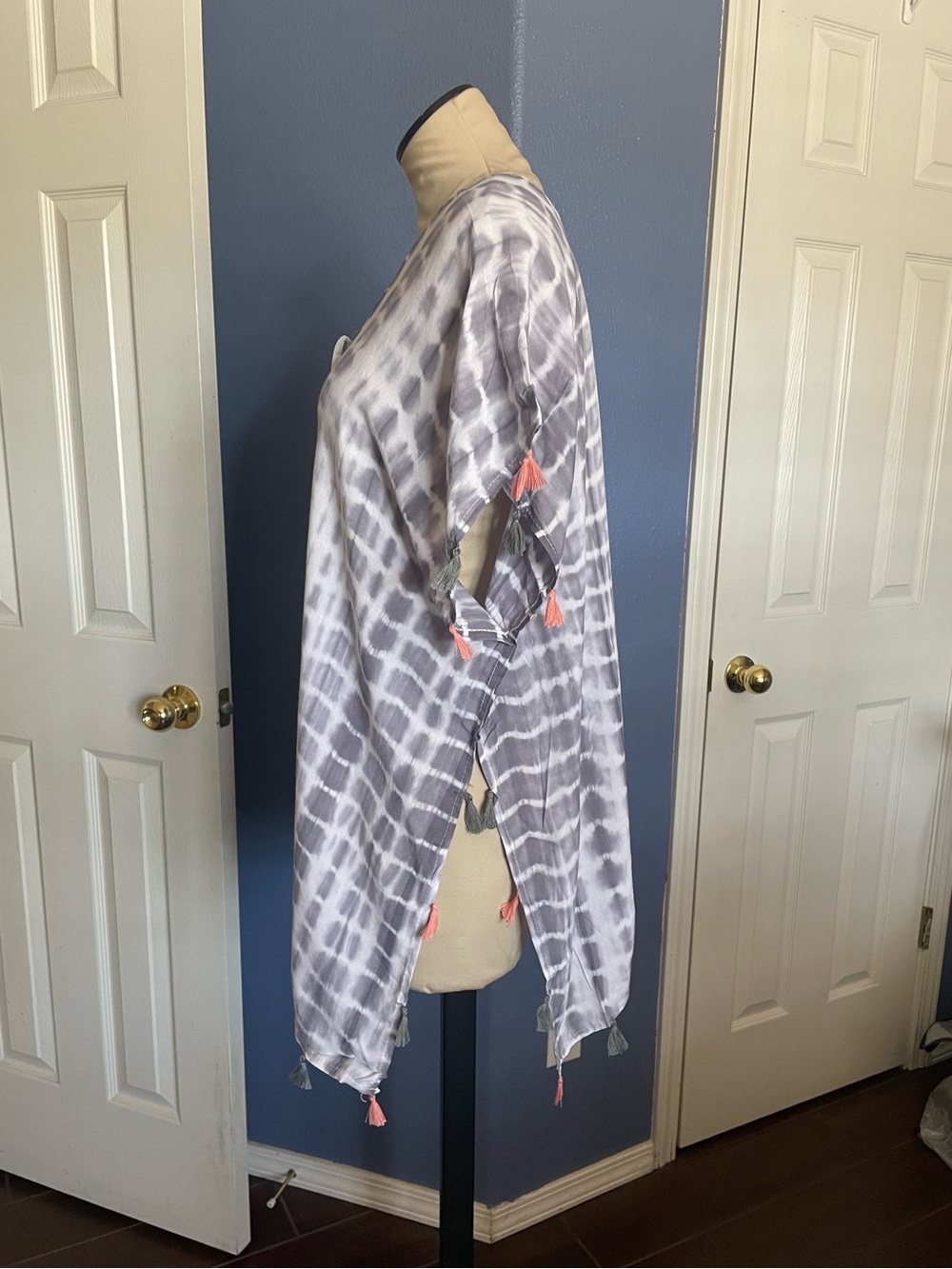 Tie Dye Boho Swim Pullover - Picture 7 of 13